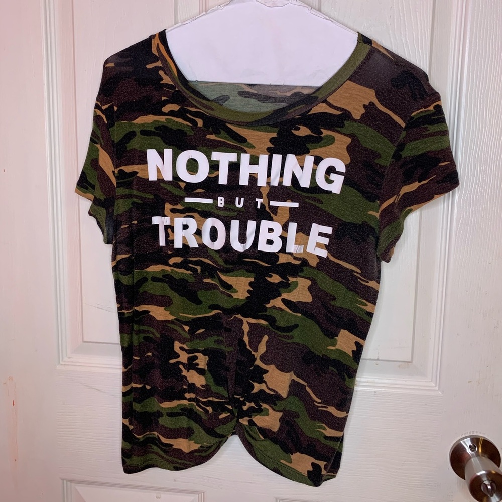 Army short sleeve top
